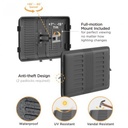 CAJA DE TV IMPERMEABLE CON SOPORTES DE PARED DE MOVIMIENTO COMPLETO (PARA TV DE 43''-65'')