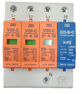 DPS 3 POLOS + NPE (DESCARGADOR DE SOBRE TENSIONES)